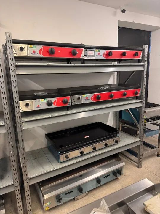 Chapa á gás - ideal para lanchonetes, restaurantes e bares- marca venâncio 