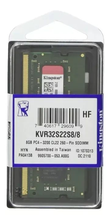 memorias ddr4 e ddr3 Kingston 16gb, 3200,  notebook e desktop, confira  na tabela abaixo - Foto 2