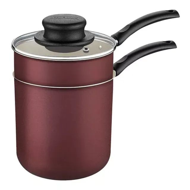 Cuscuzeira tramontina turim 10cm aluminio chumbo revestida - Foto 2