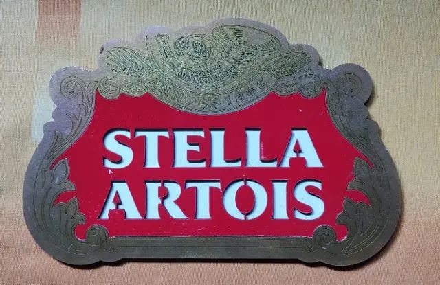 01 Quadro decorativo Cerveja Stella Artois