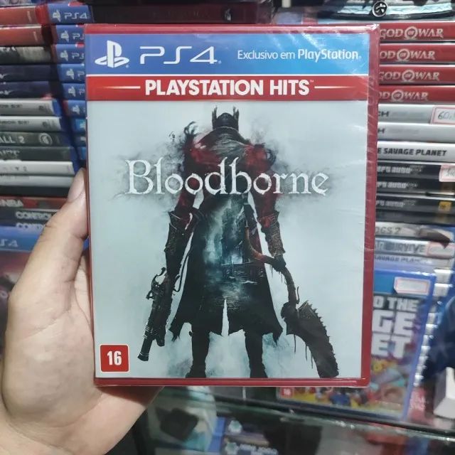 Jogo PS4 Bloodborne em Midia Fisica LACRADA - Aceito OLXPAY e Faço Envio