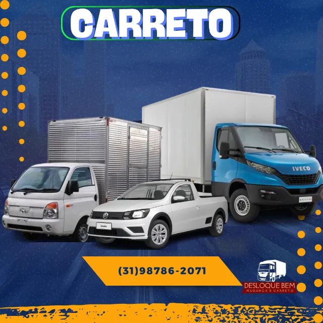 Carreto e mudança local interestadual ( chat não)