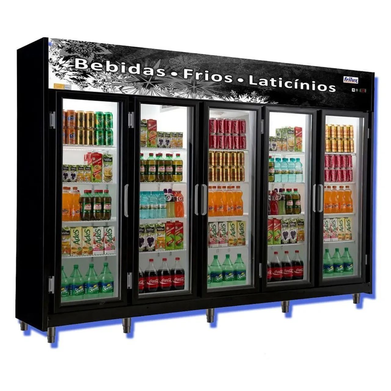 Expositor de bebidas, frios e laticinios