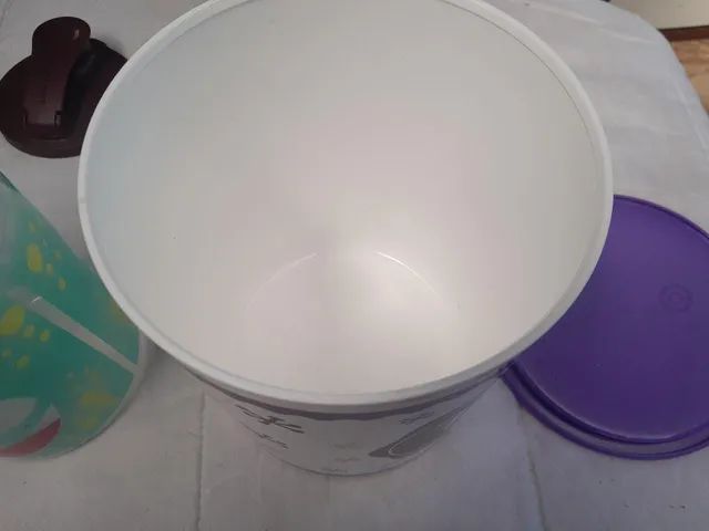 3 potes tupperware sem uso - Foto 4