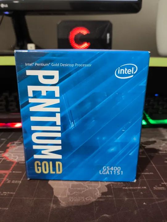 Processador Intel Pentium Gold G5400 3.70ghz LGA1151