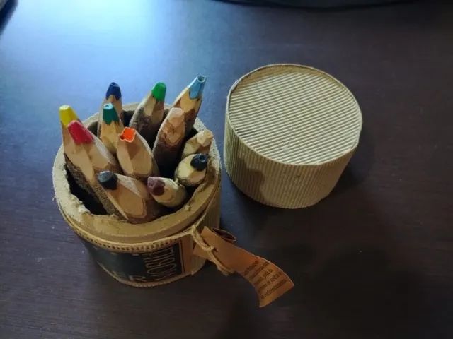 Estojo com lapis rusticos - Foto 2