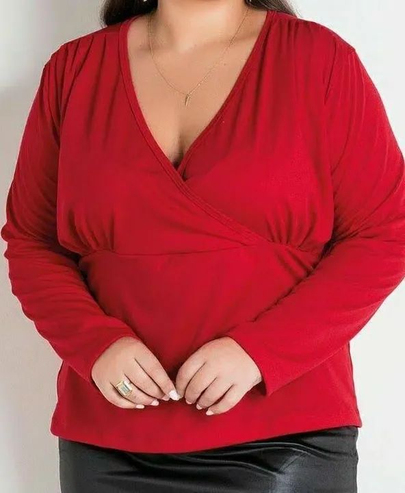 Blusa G Vermelha - Foto 4