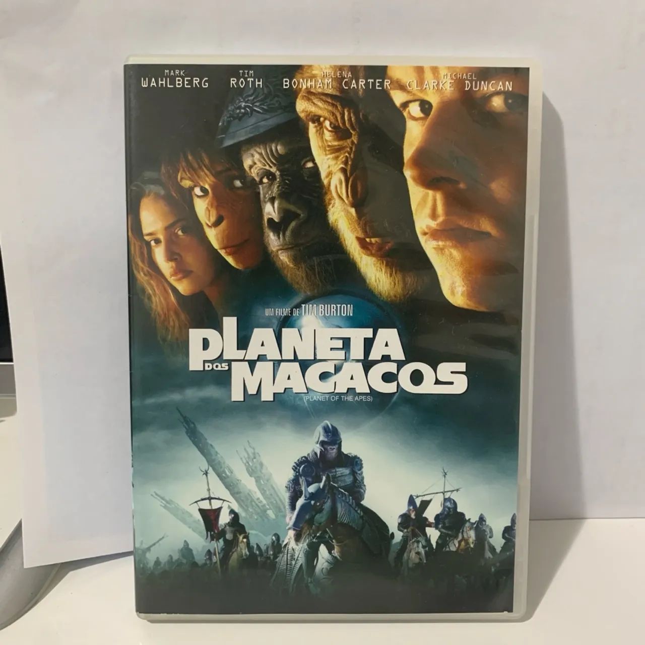 DVD Planeta dos Macacos (Tim Burton)