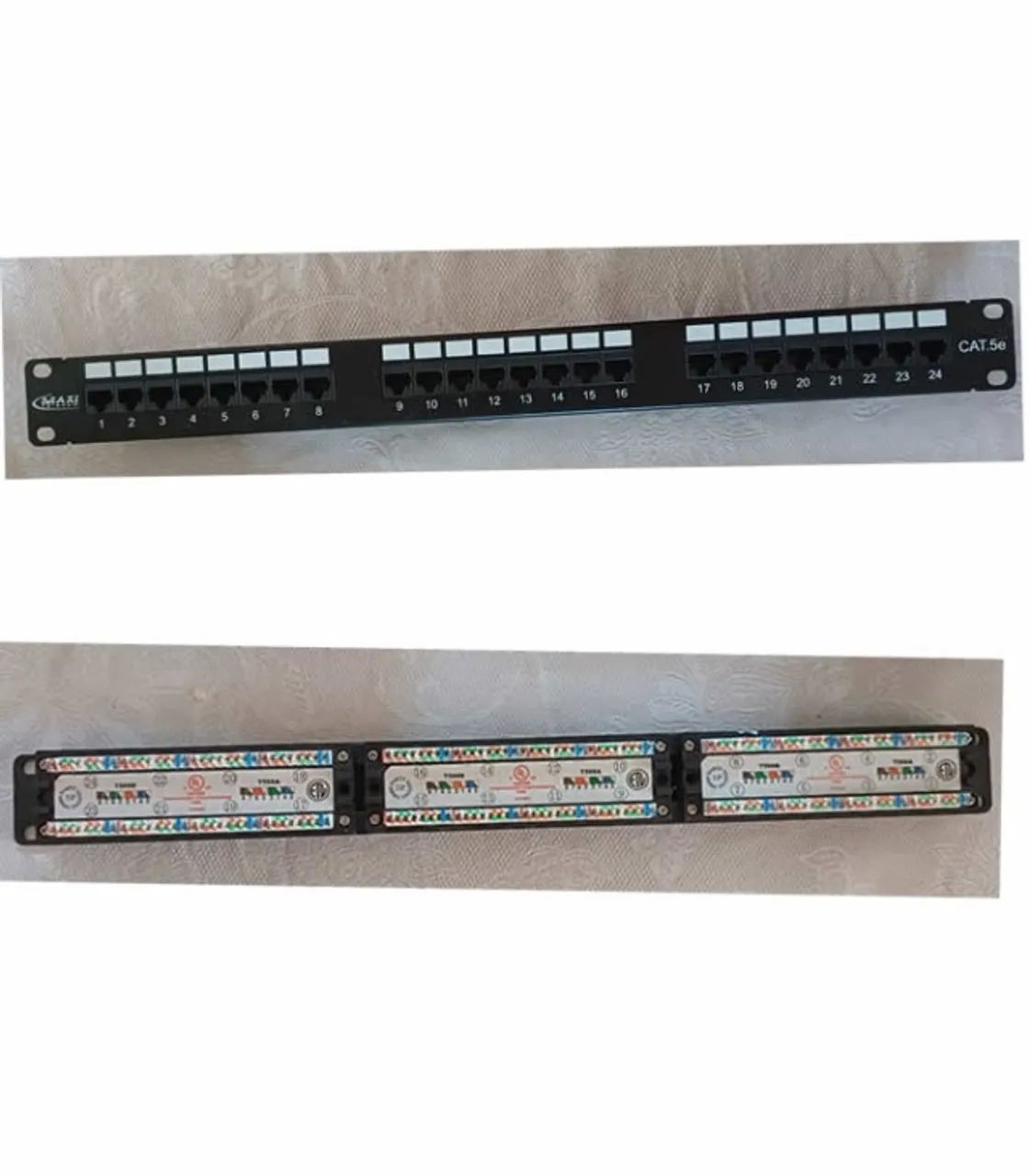 Patch Panel Cat 5e 24 portas Max Telecom - Foto 2