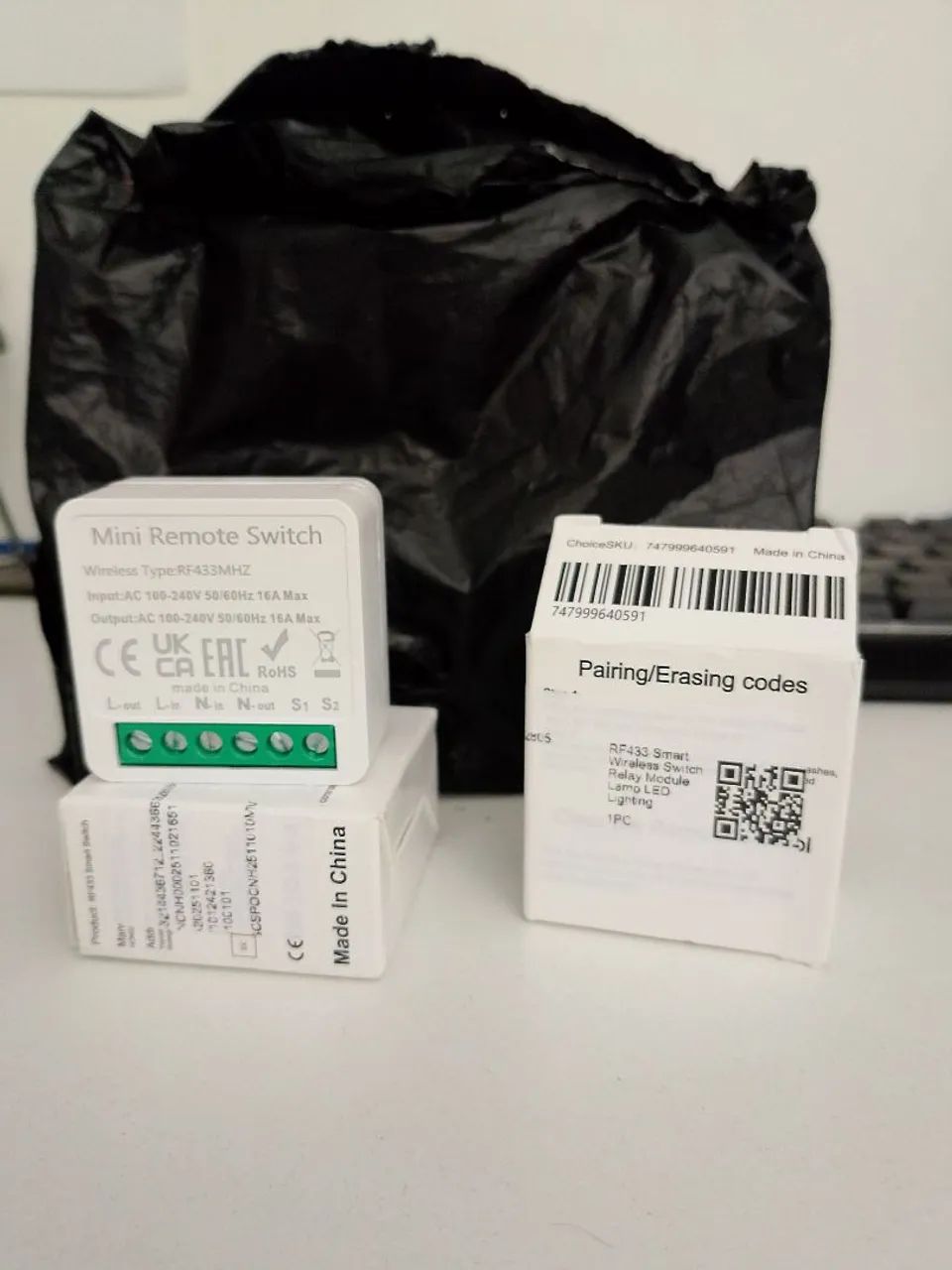 Módulos de relé de interruptor RF433MH - Foto 2
