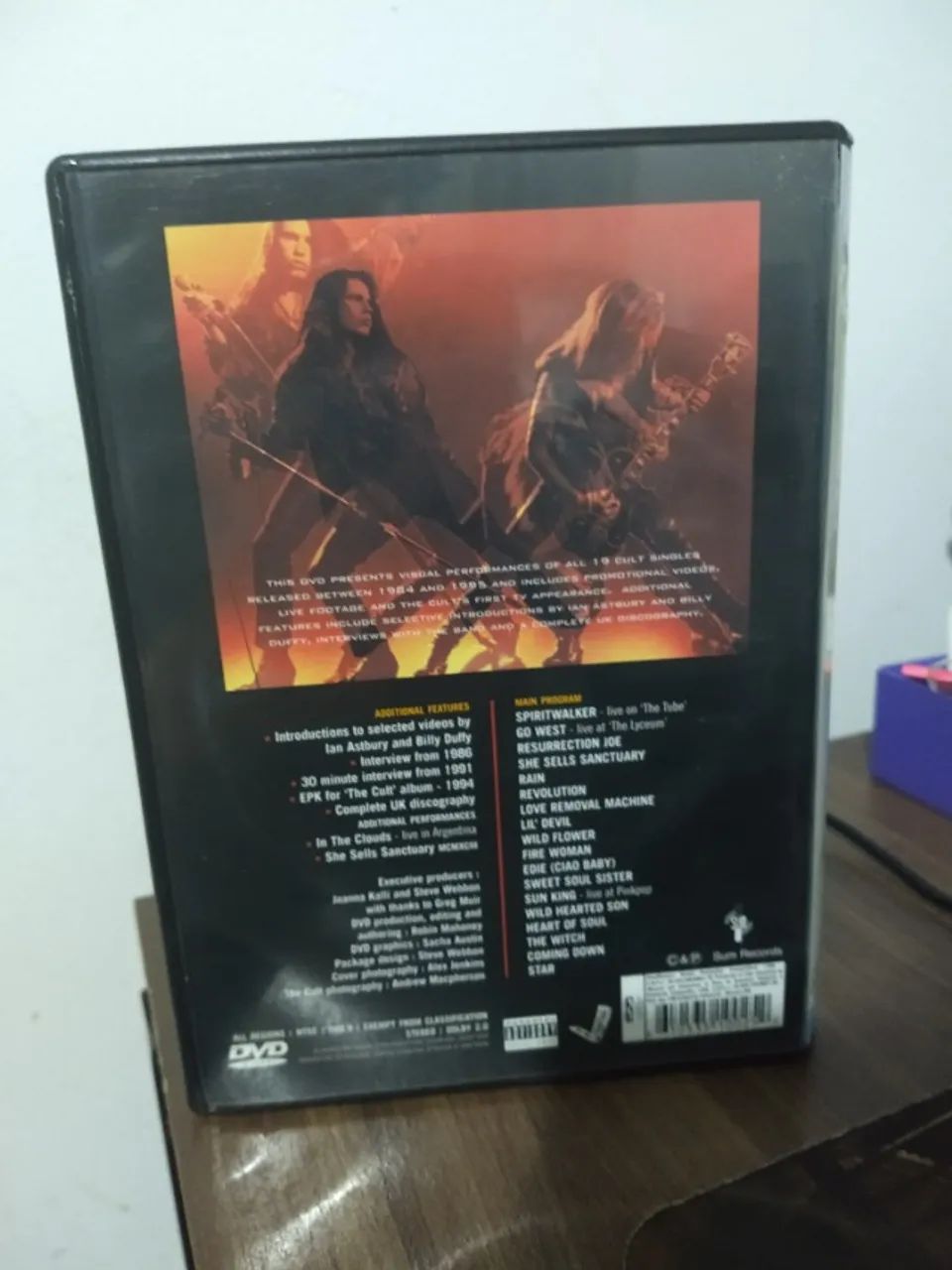 DVD The Cult - Pure Cult - Anthology 1984-1995 - Foto 2