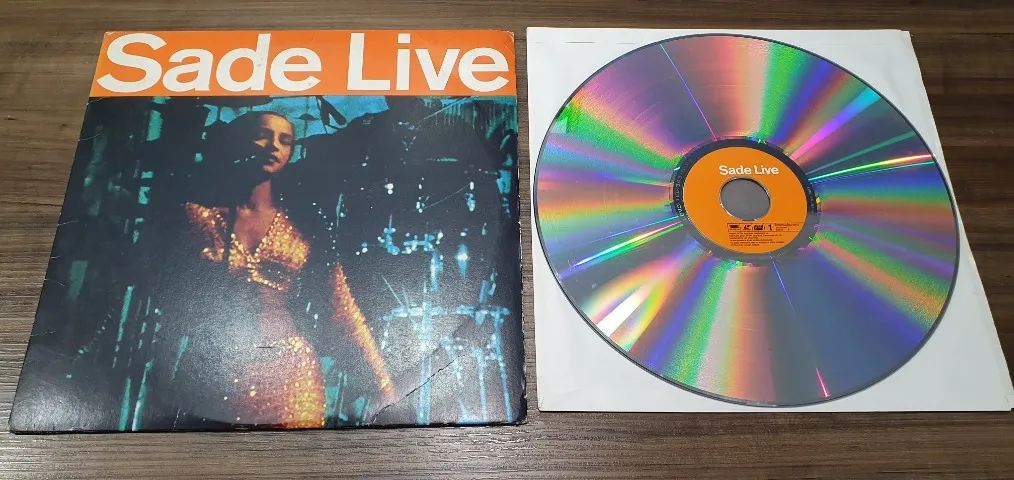 LD Laser Disc - Sade Live