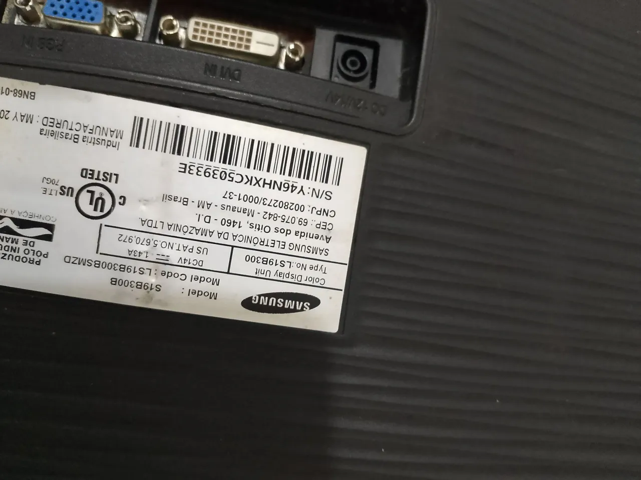 Monitor Samsung 20