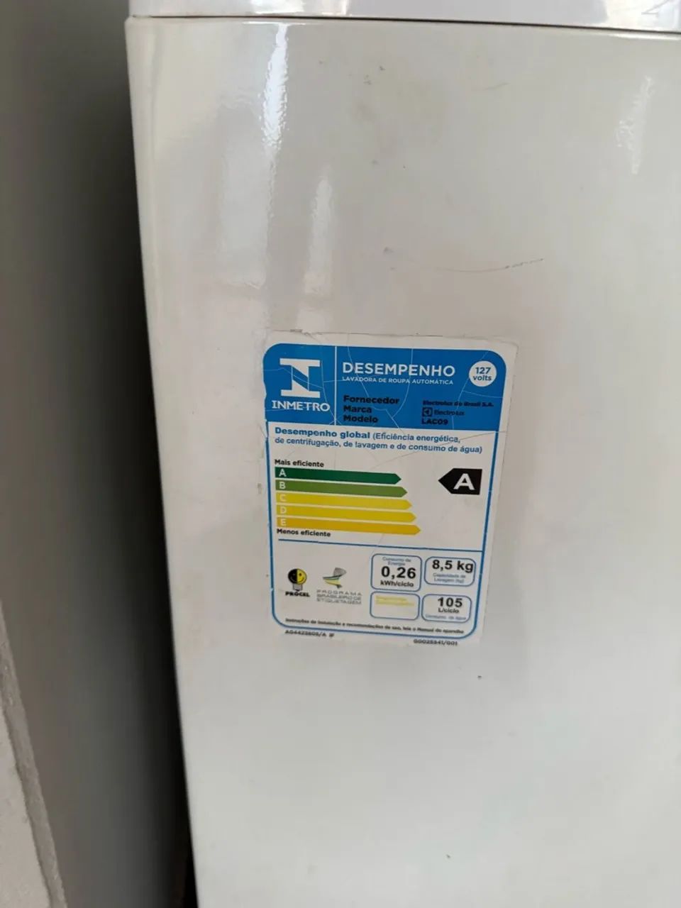 Máquina de Lavar Roupa Electrolux 8,5kg   - Foto 4