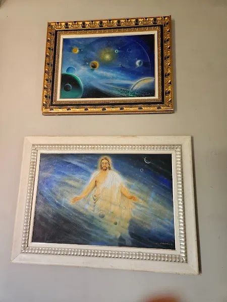 Sete Quadros à óleo criação do mundo - Foto 6