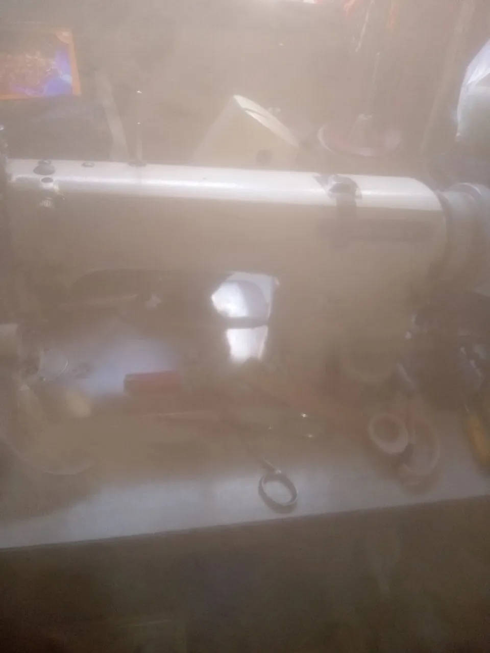 Máquina de costura industrial