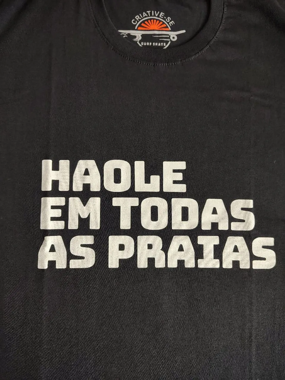Camiseta HAOLE EM TODAS AS PRAIAS (surf)