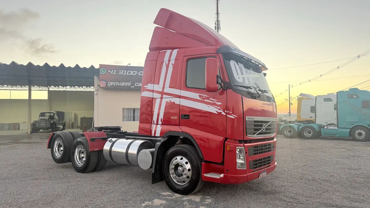 Volvo fh 400 6x2 2007 impecável  - Foto 8