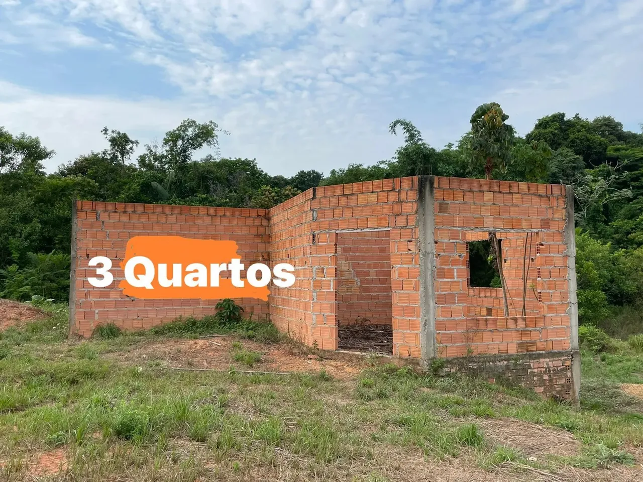 Construção no Residêncial Amazonas 2.