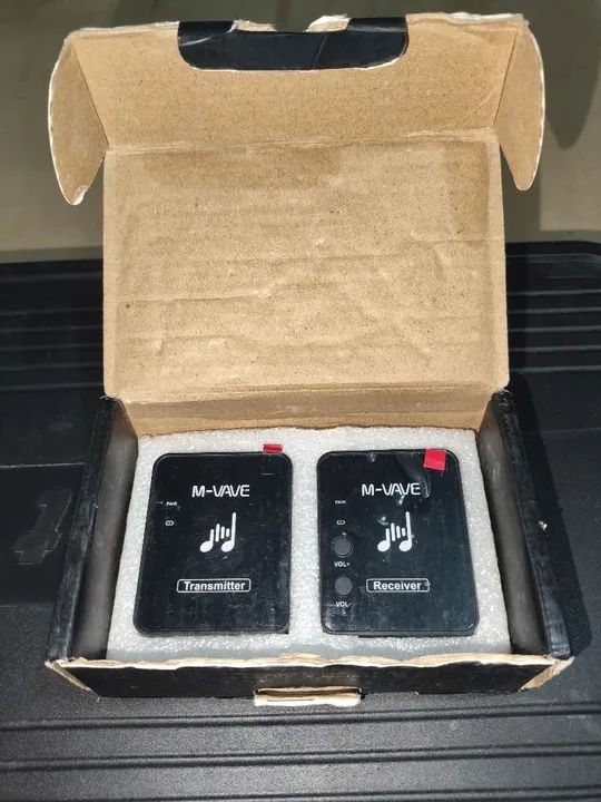 Transmissor e Receptor de Áudio M-Wave - Novo
