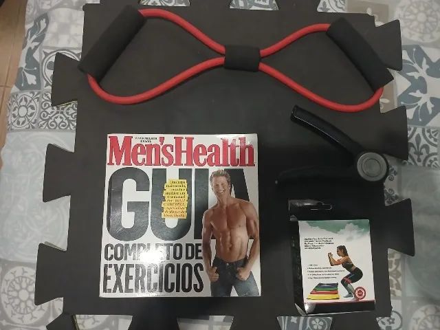kit para se exercitar em casa