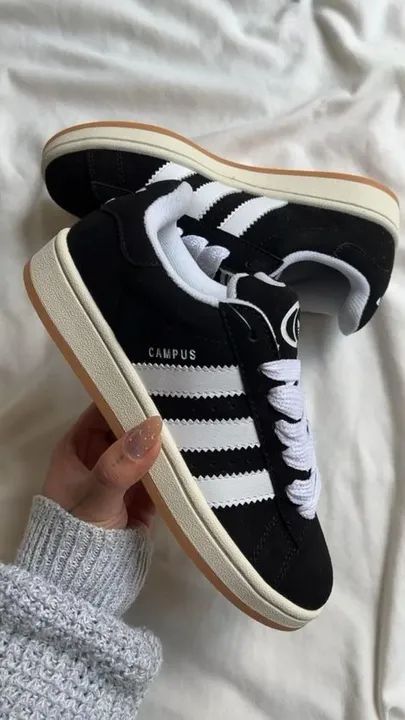 Tenis Adidas Campus Preto Retro 