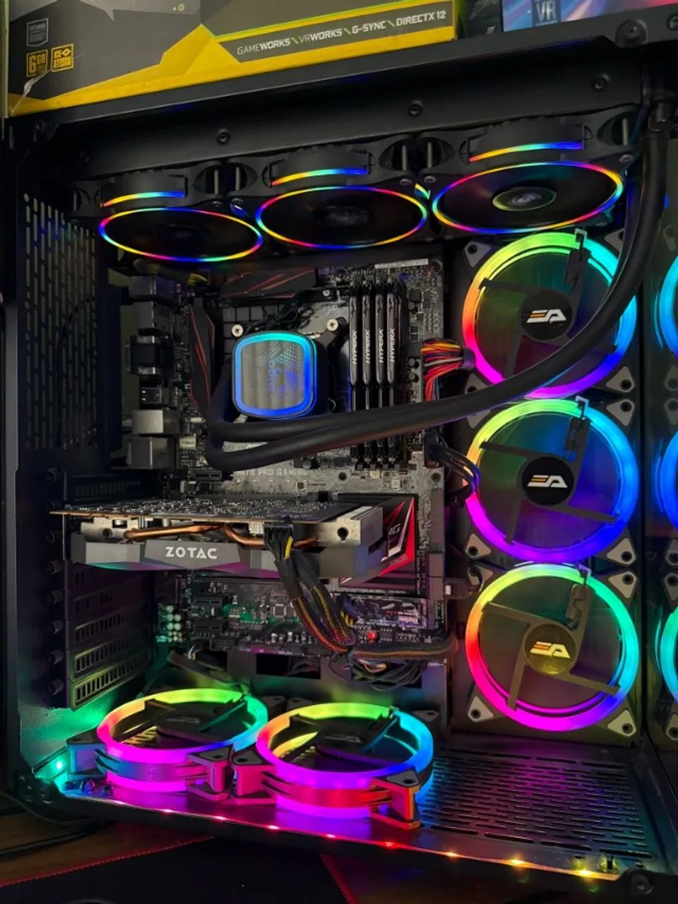 PC-Gamer i7-7700 Asus H170-Pro 16gb DDR4 SSD-500gb GTX-1060 6gb