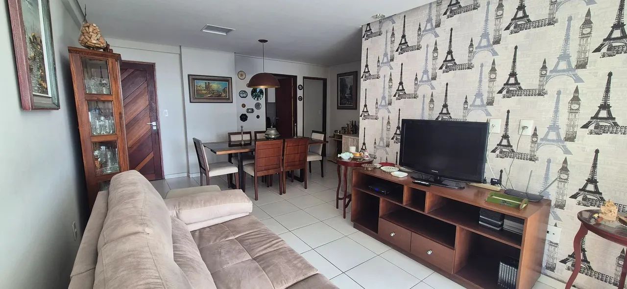 Lindo Apartamento Mobiliado com 3 quartos no Miramar - João Pessoa - PB