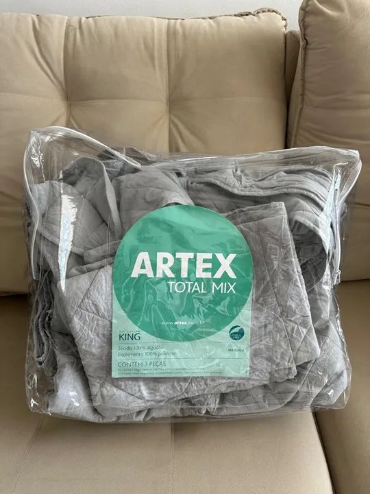 Jogo de Cama King Artex Total Mix