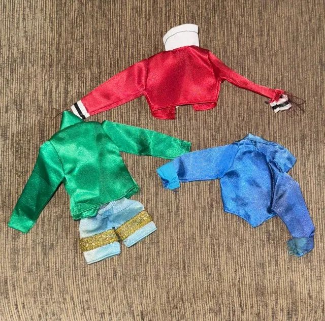 Roupas Para Bonecos Kit Com 3 - Excelente Estado - Foto 3