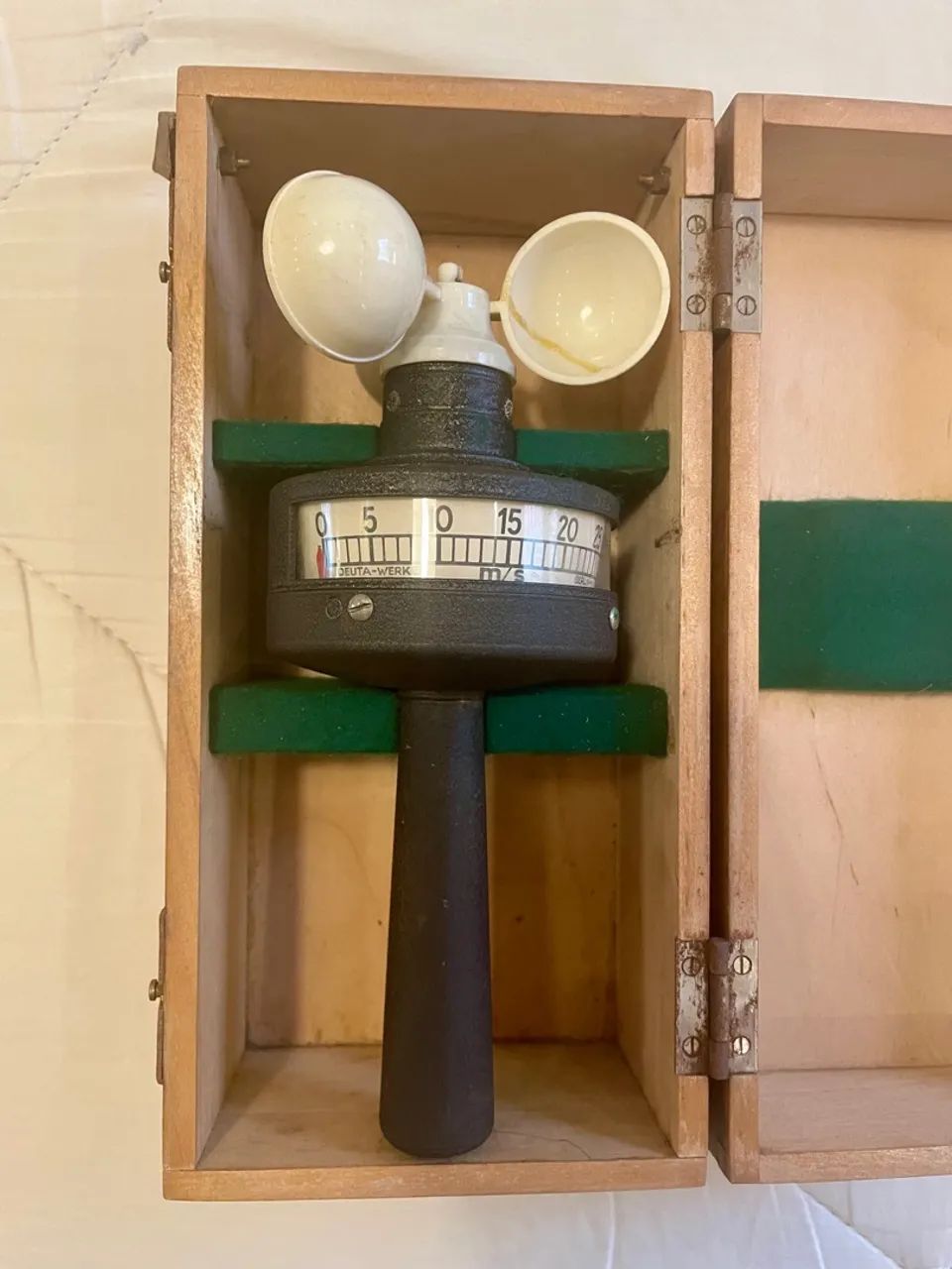 Anemômetro Vintage Germânico