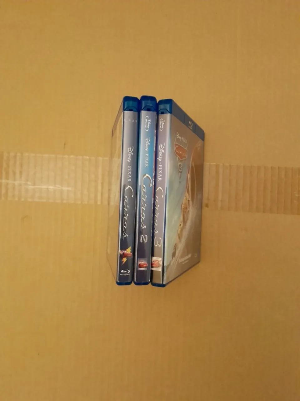 Coleção Carros - Animação da Disney e do Estúdio Pixar - 03 Filmes - Blu-ray Original - Foto 3