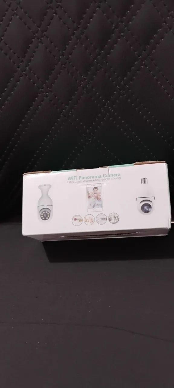 Câmera Wi-Fi Panorâmica para Lâmpada - Foto 3