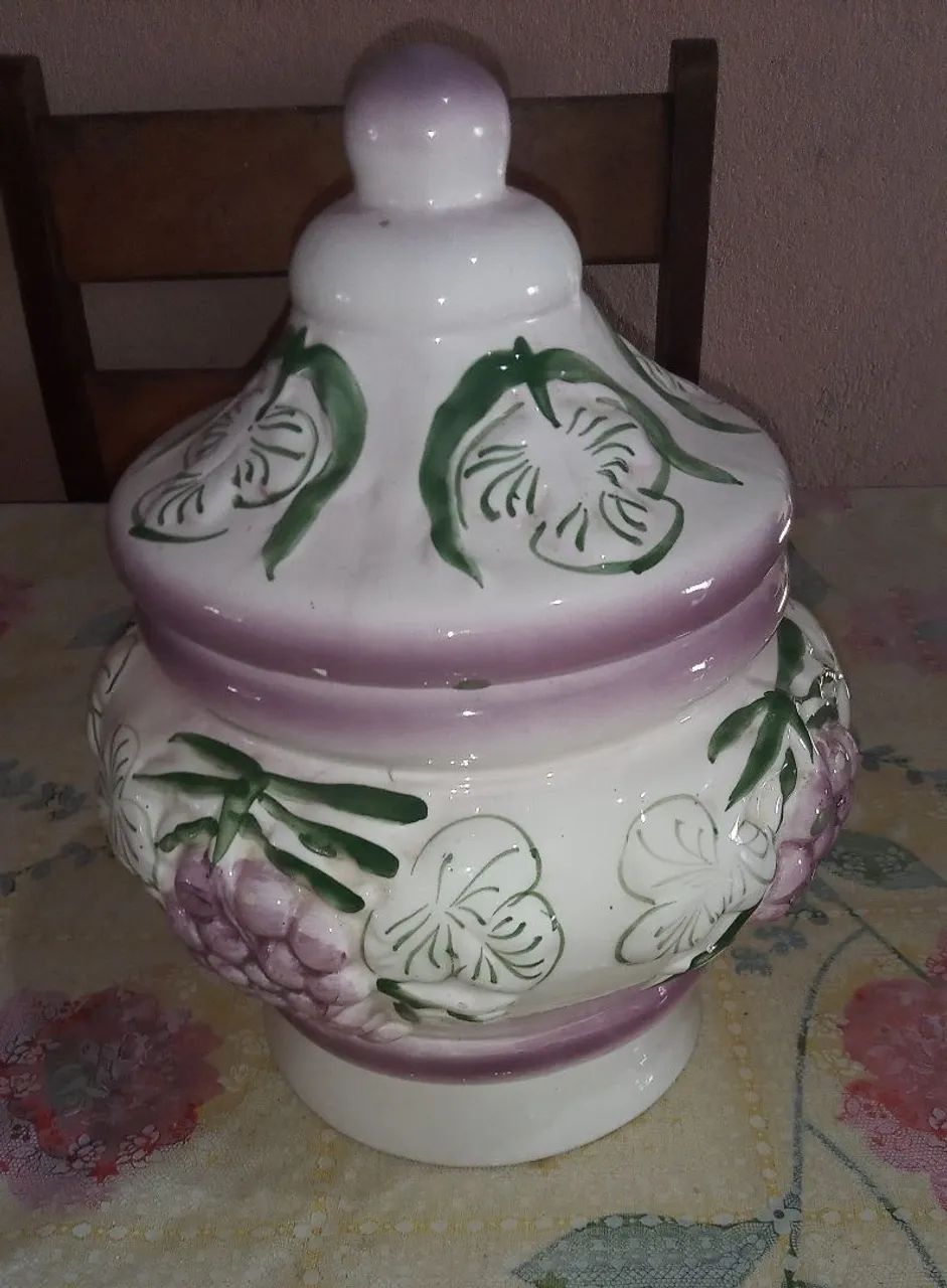 Pote de porcelana 