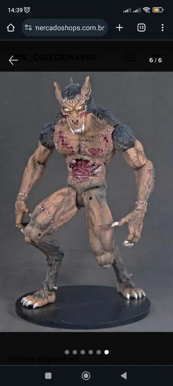 Creatureplica horrorhound werewolf lobisomem  - Foto 2