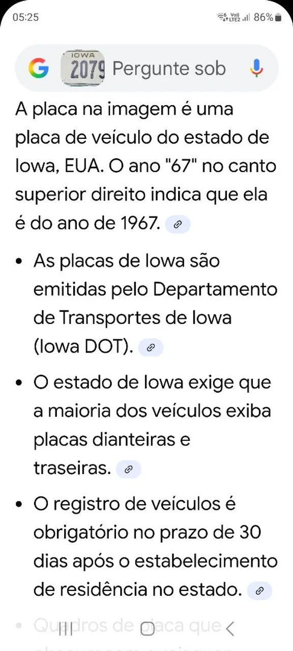 Placas Americanas Antigas,Leia: - Foto 6