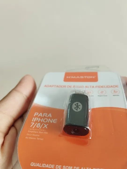 Adaptador para fone de ouvido IPHONE 7/8/X   IOS/P2 - Foto 2