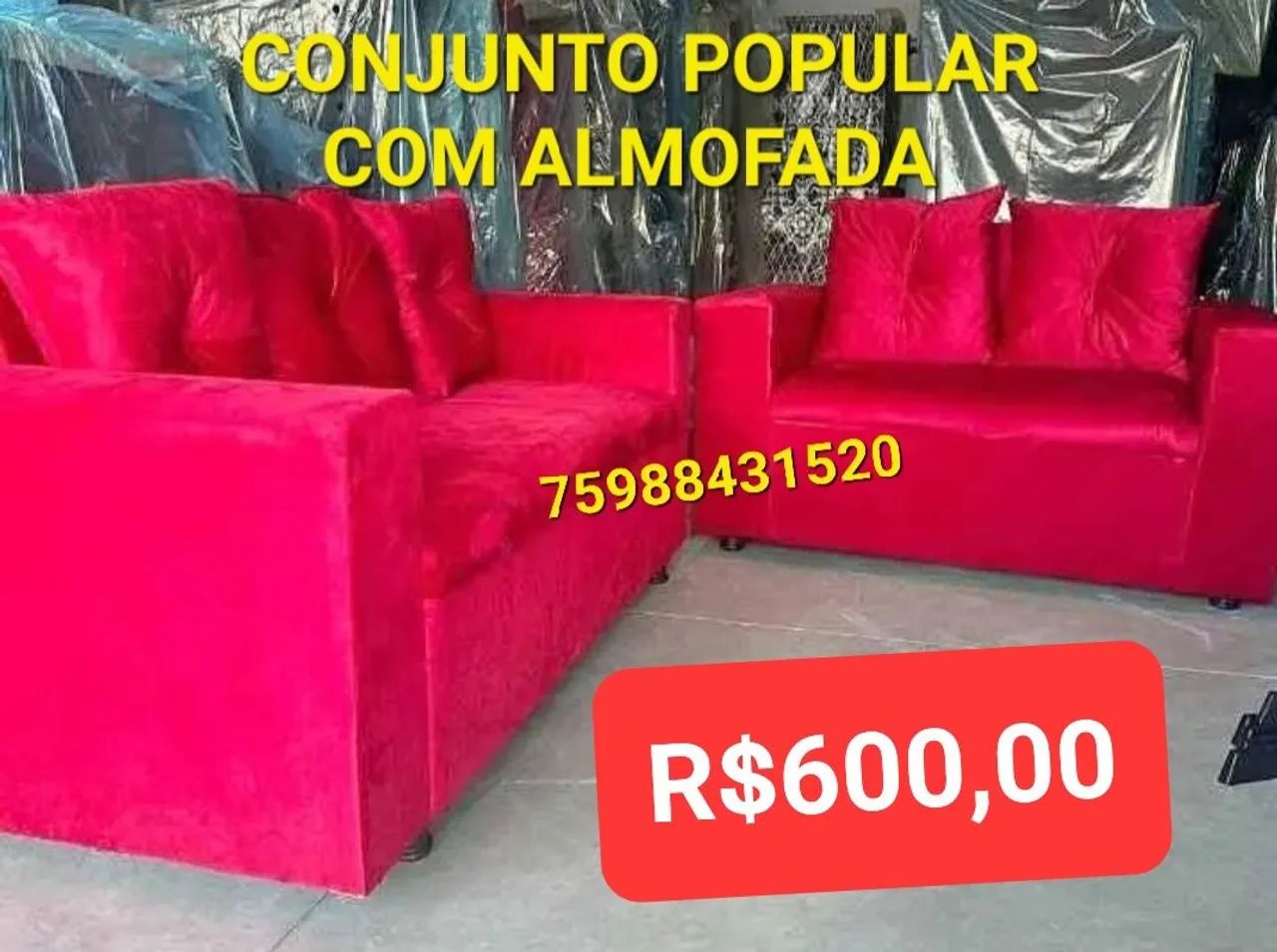 Conjunto de Sofás Imperdivel - R$ 599,99 - Foto 5