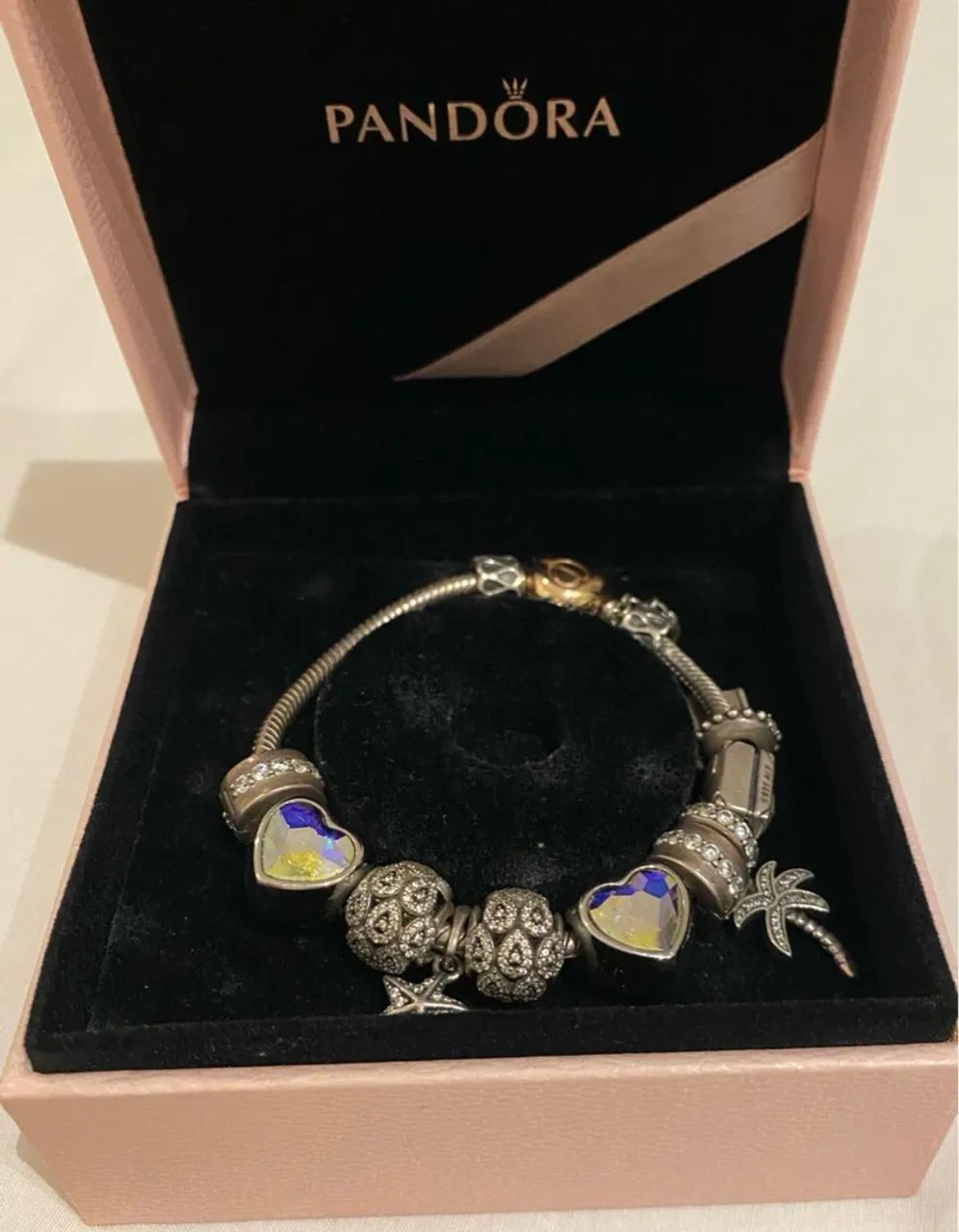 Pulseira Pandora com Berloques - Foto 5