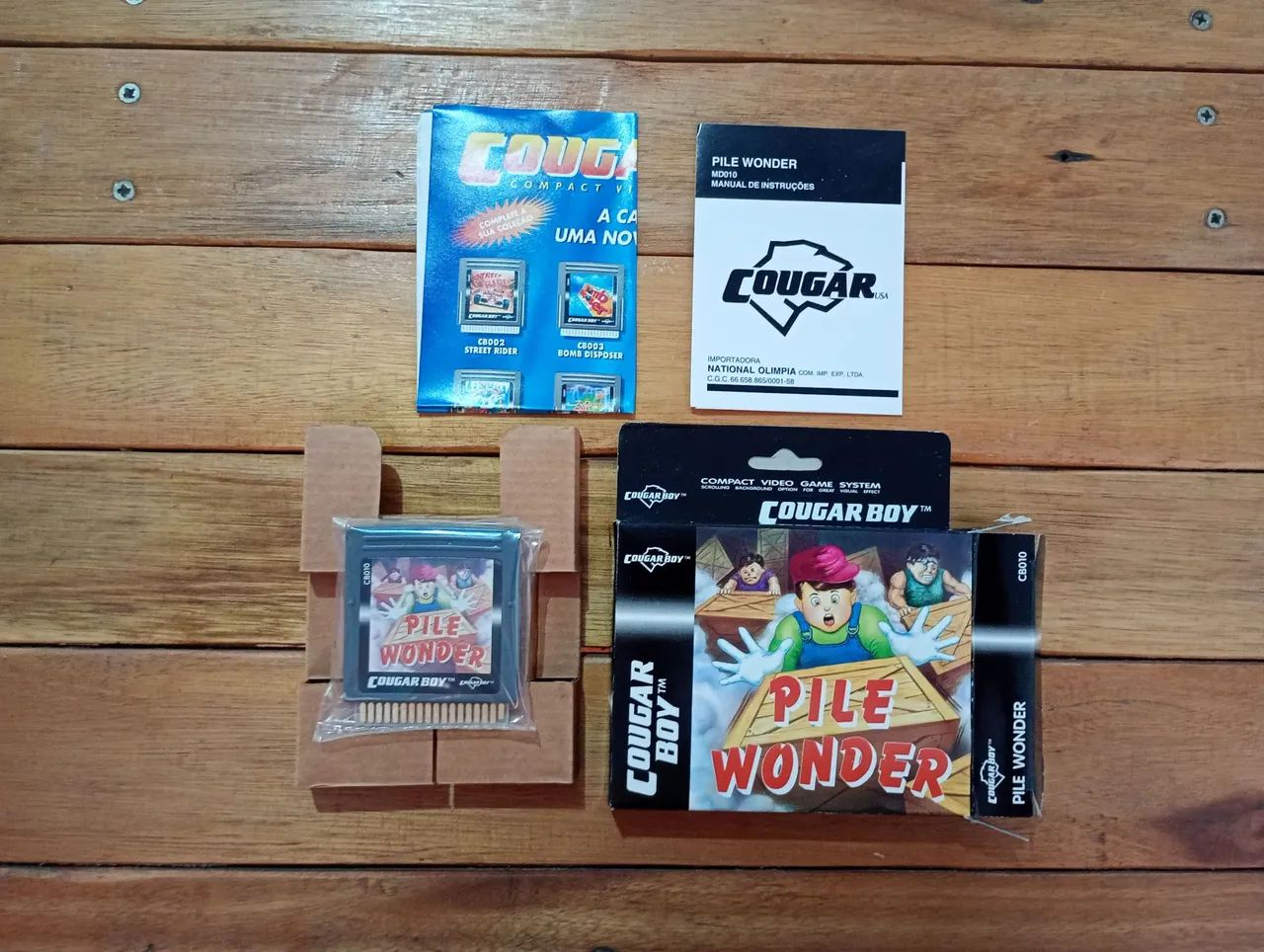 Cartucho para cougar boy pile wonder
