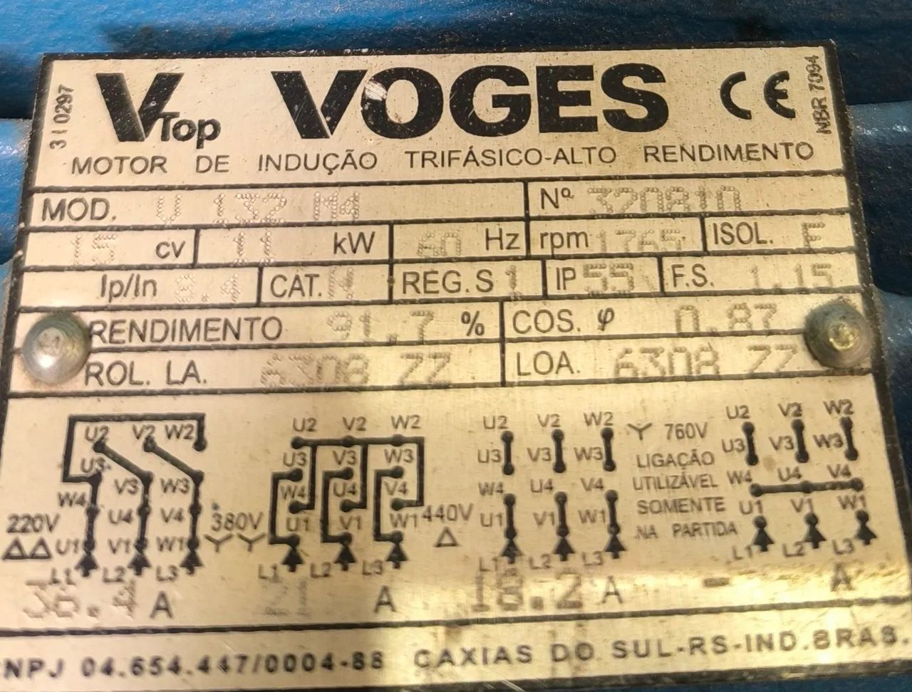 Motor Voges 15cv - Foto 3