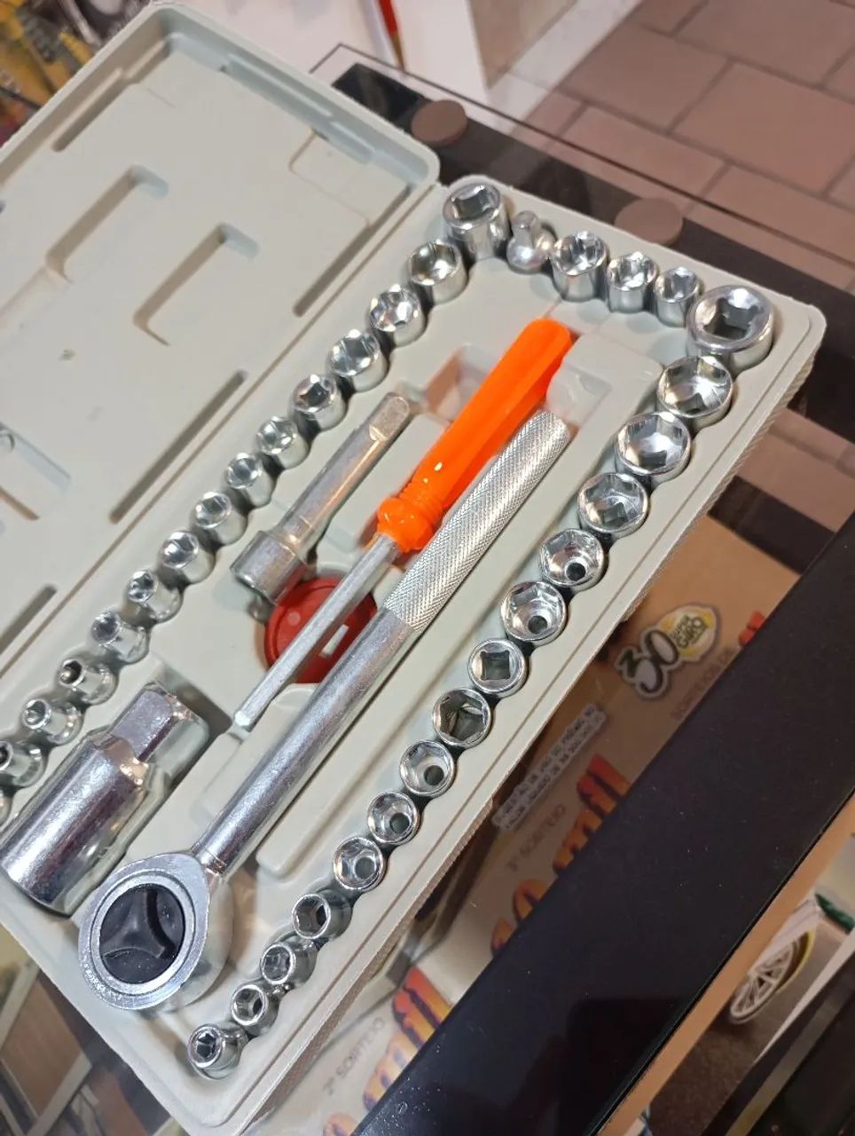 Jogo de Ferramentas Completo - Chaves e Soquetes64209936669441123