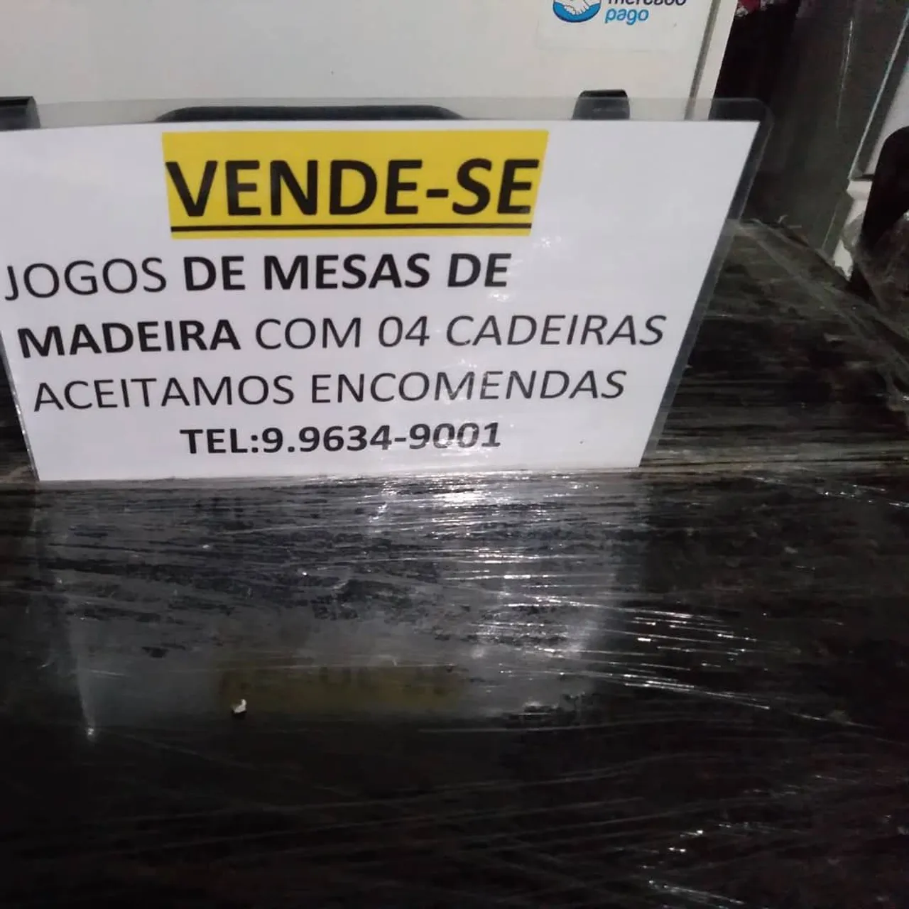 Jogos de Mesa de Madeira com 4 Cadeiras