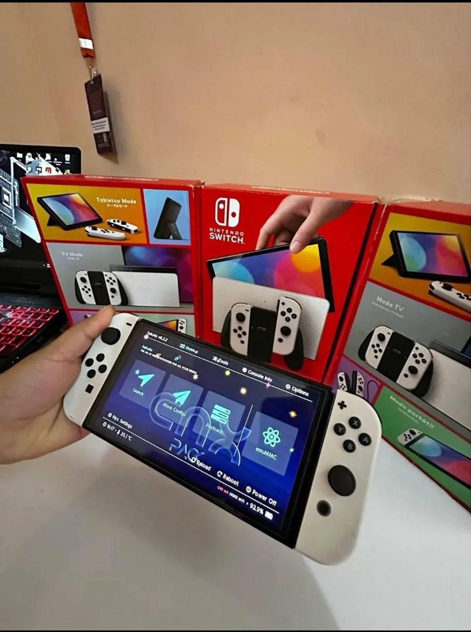 Nintendo Switch Oled destravado 