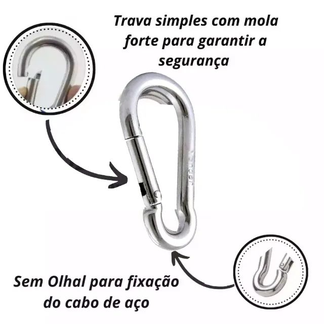 Puxador com Corda para Tríceps Bíceps Remada Multi Exercícios Funcionais e Manoplas de Bor - Foto 3