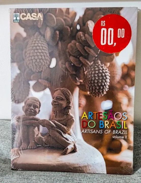 Livro Artesãos do Brasil , Artisans of Brazil vol. II - Casa Claudia
