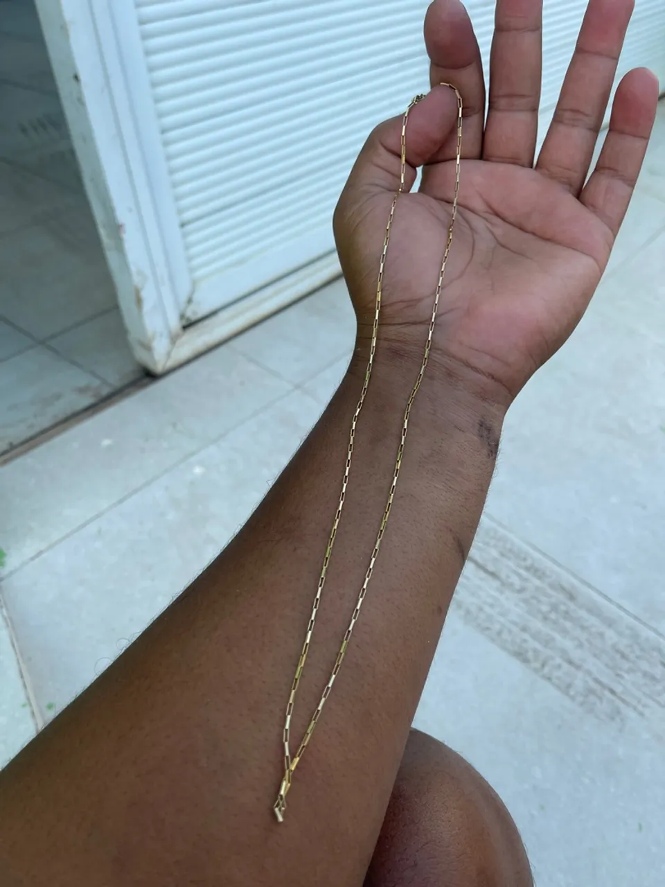 Corrente de Ouro Elegante