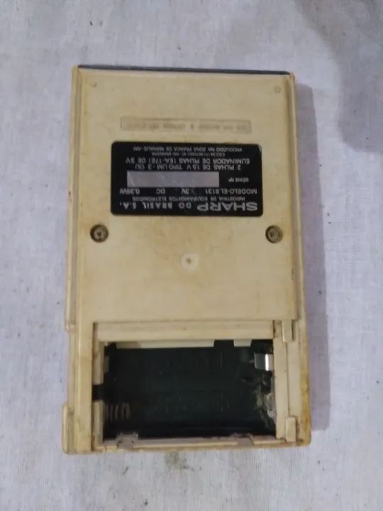 ANTIGUIDADE CALCULADORA ANOS 80 - Foto 3