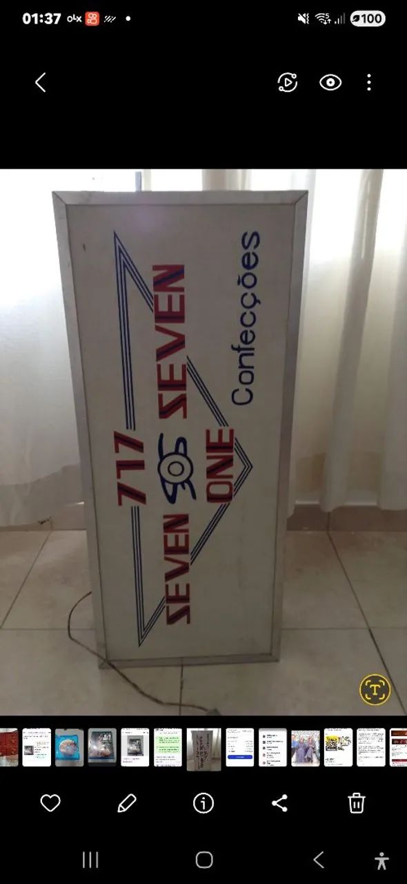 Letreiro Luminoso  colocar nome da empresa