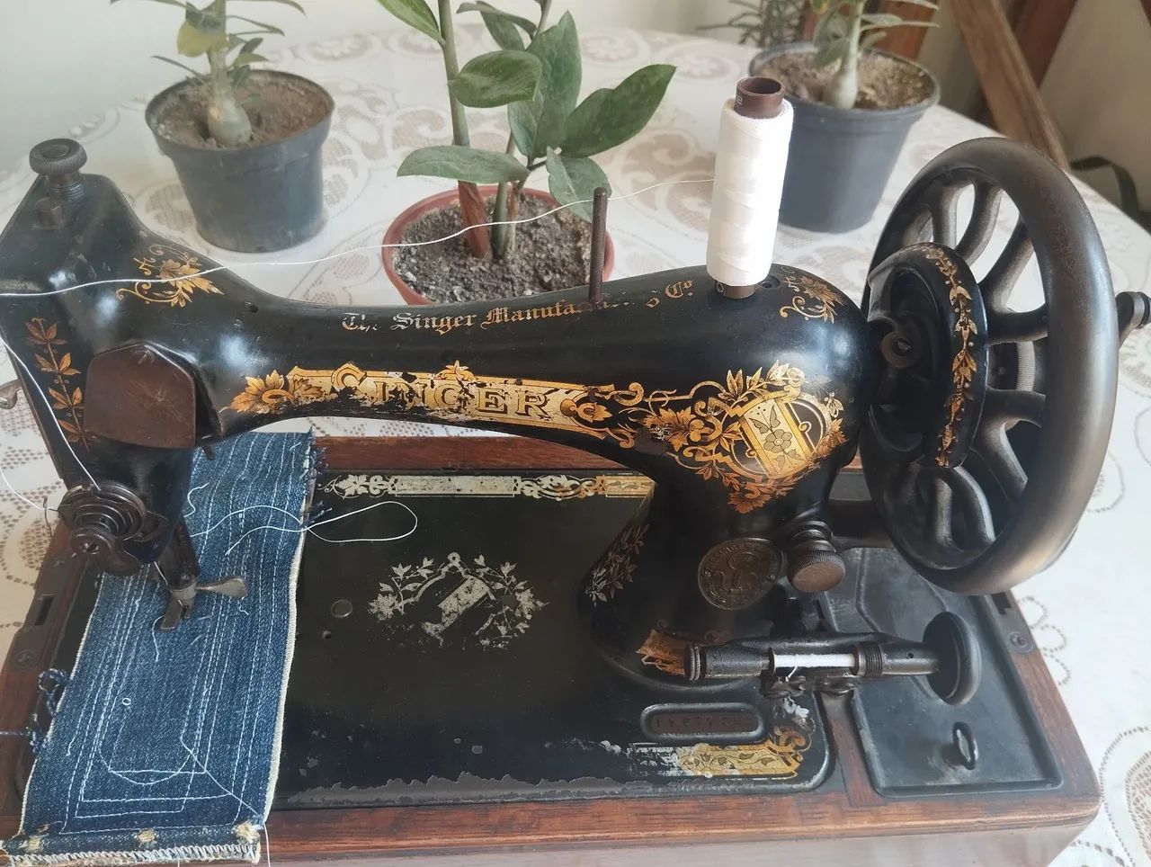 Singer vintage 27k - Foto 3
